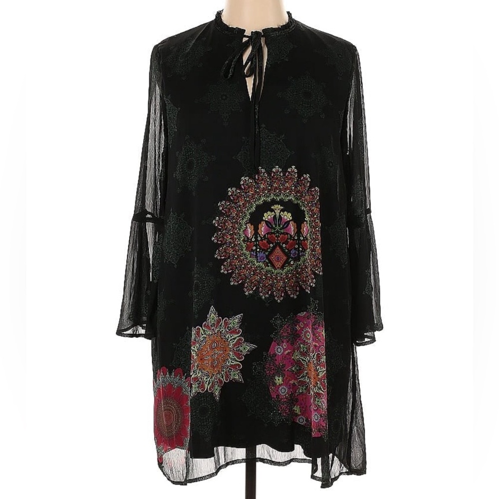 Desigual Black Dress sz 44/14